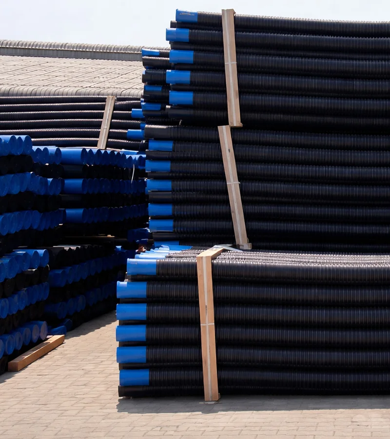 Corrugated pipes